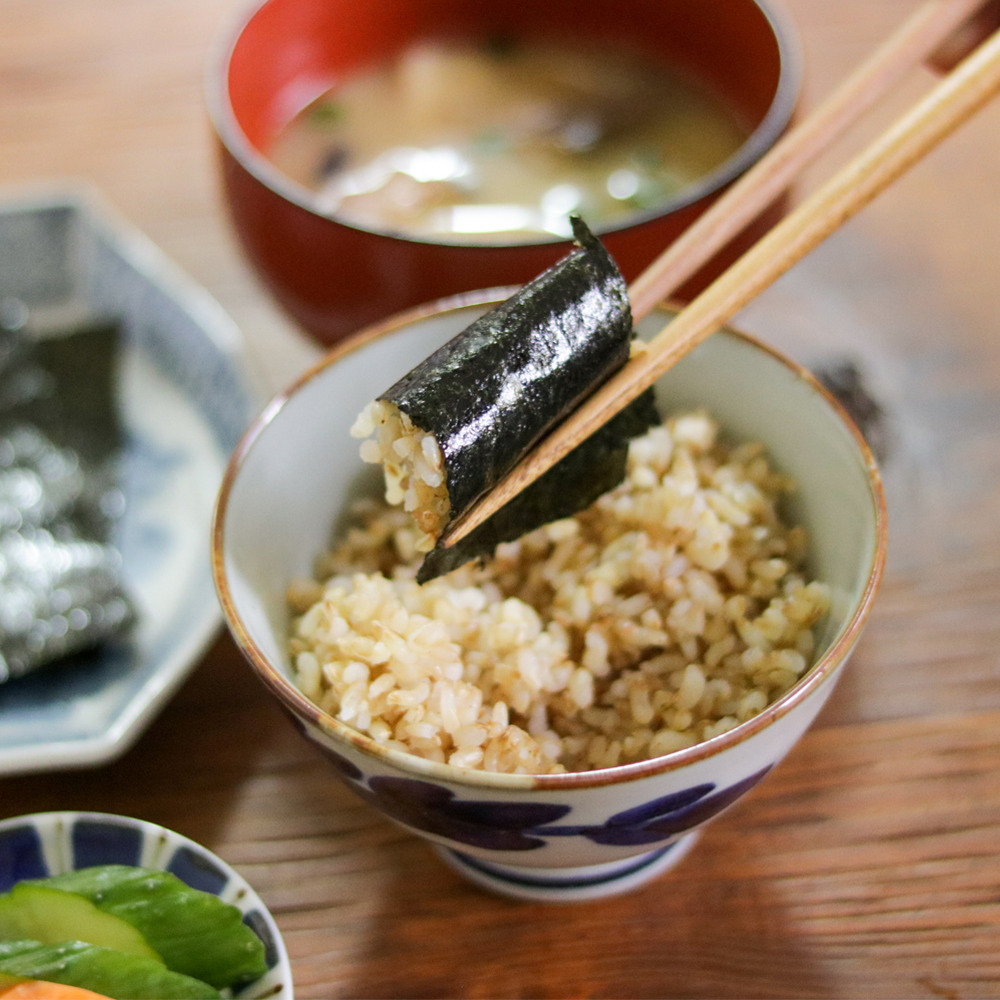 海苔は国内産でも一番摘みにこだわり