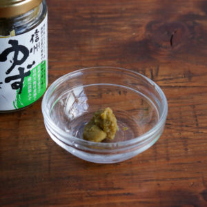 信州ゆずこしょう味噌