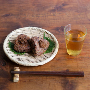 玄米と胡麻辣醤