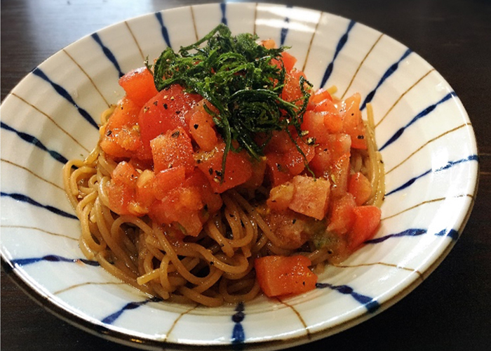 玄米の麺「おこめんアレンジレシピ」