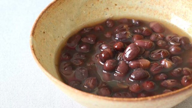 健康を願う小豆の魅力とゆで小豆のレシピ 767w