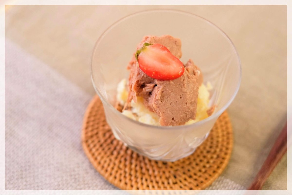 糀とお豆腐のアイスクリームのレシピ