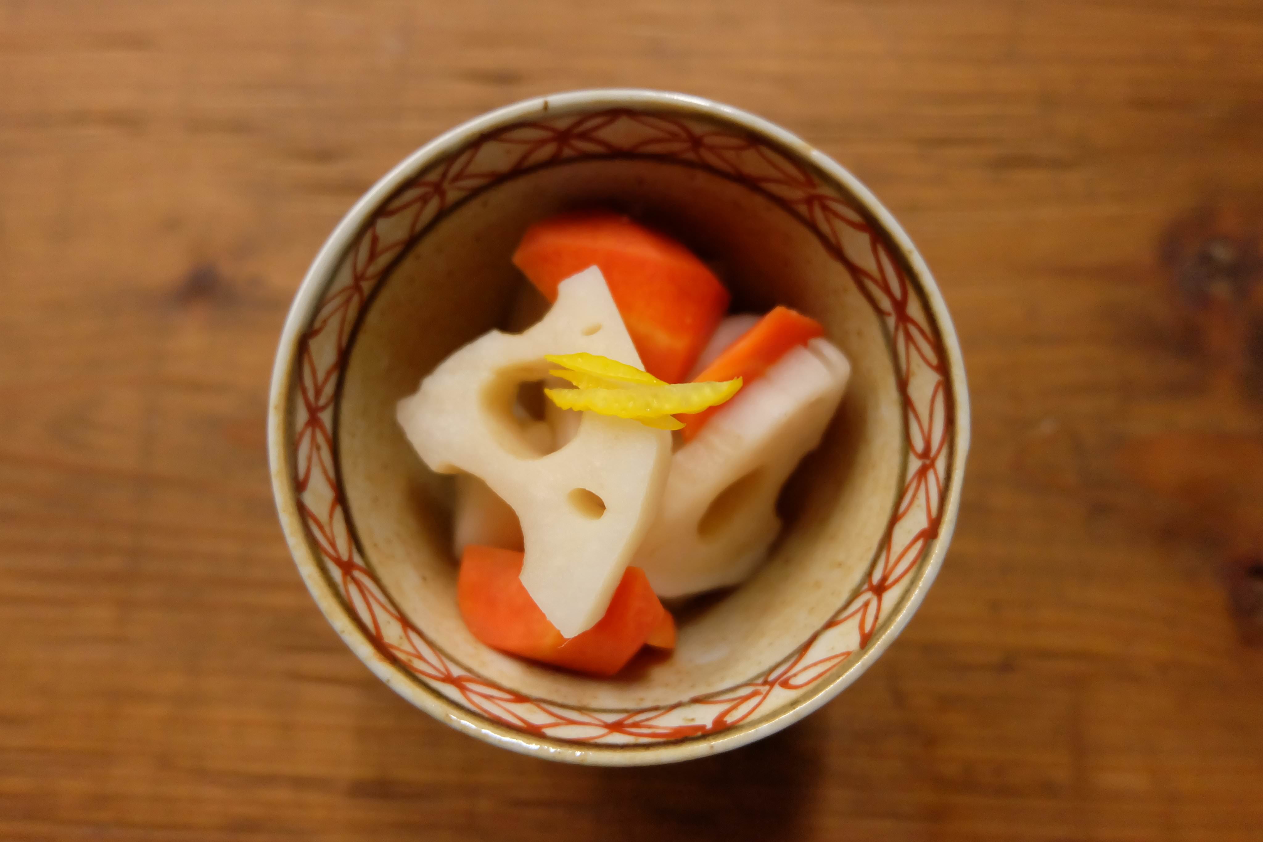 【ツマめしレシピ】03｜山椒入り根菜ピクルス × 日本のクラフトジン