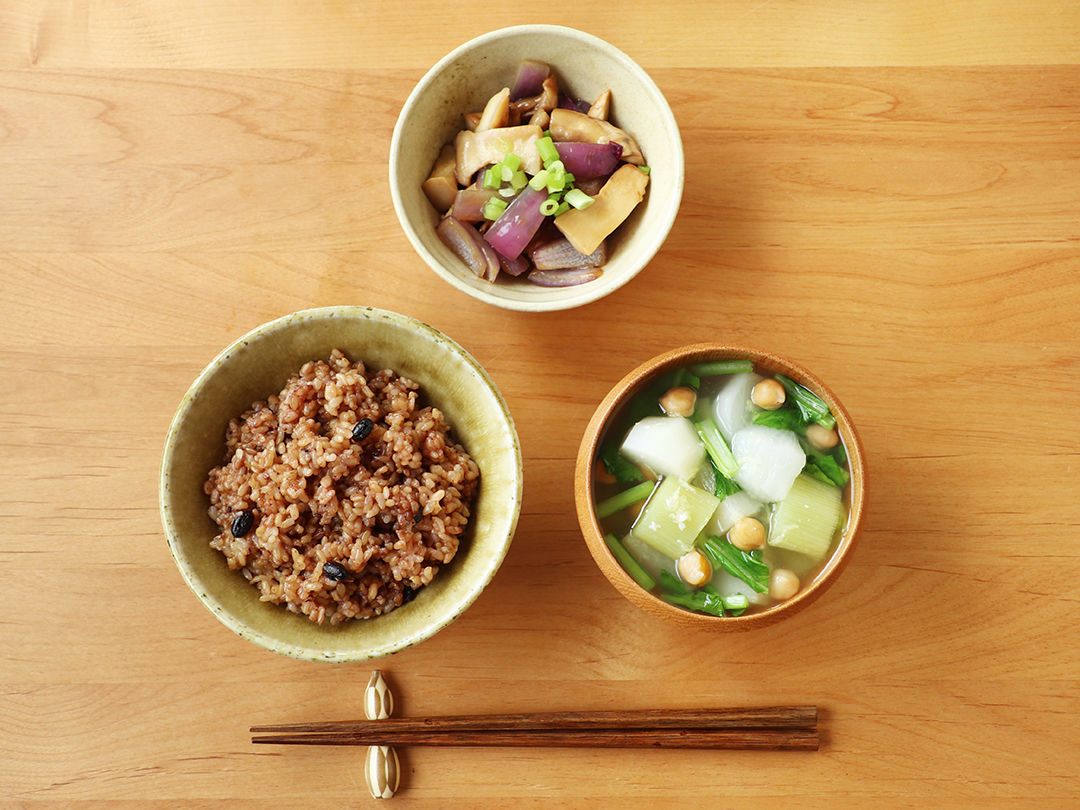 【二十四節気の一汁】穀雨「かぶとひよこ豆の塩こうじ生姜スープ 」