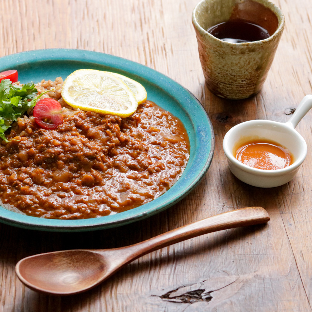 カレーのトッピングに