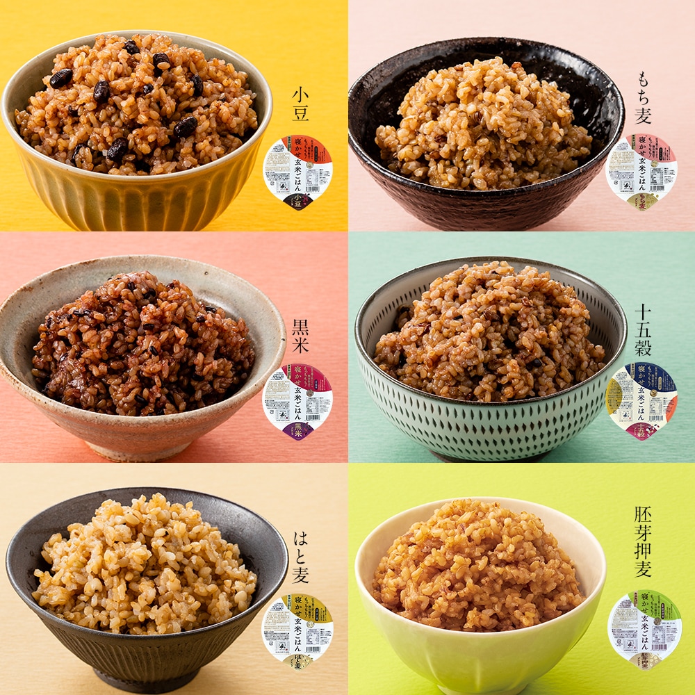 お試しセット 初めての方に 寝かせ玄米6個入り 結わえるオンラインストア本店 寝かせ玄米公式販売