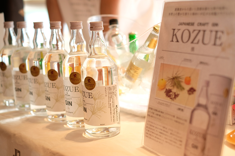 和歌山のクラフトジン「KOZUE」